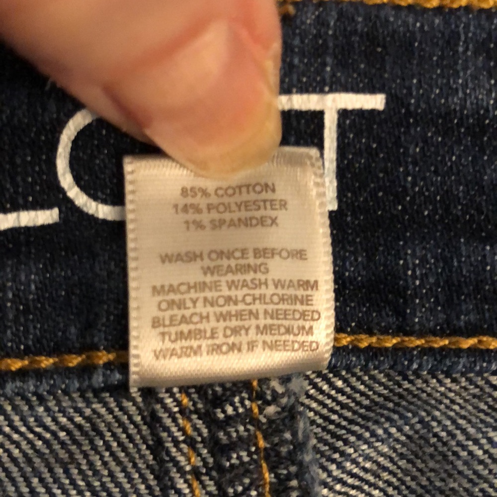 LOFT Modern Skinny Jeans Sz 8 Mid-Dark Wash - Picture 7 of 10